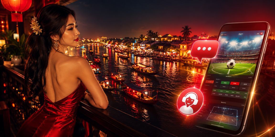 Người dùng theo dõi kết quả cá cược thể thao bên sông Mekong, miền Tây Nam Bộ