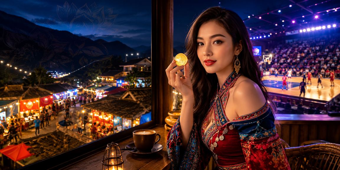 Người dùng xem tỷ lệ cá cược bóng rổ tại quán cà phê ở Sa Pa, Lào Cai